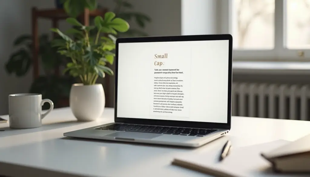 Small Caps: O Guia Definitivo Para Usar em 2026 Small Caps: O Guia Definitivo Para Usar em 2026