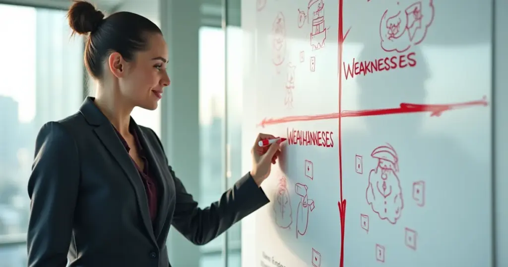 Análise SWOT exemplo: o passo que 90% erram (e como acertar)