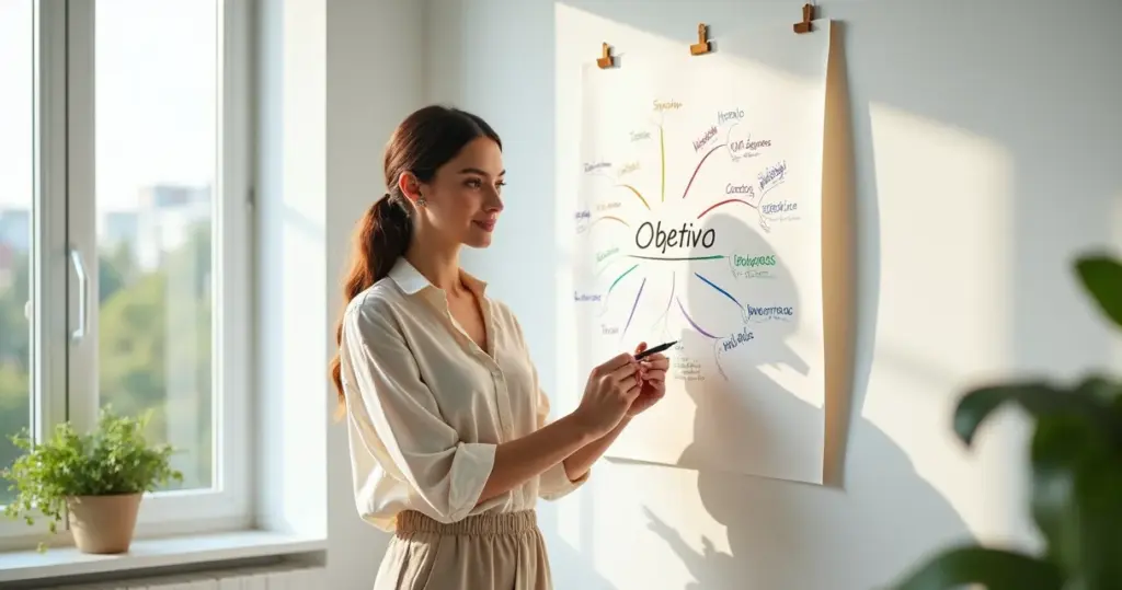 Como fazer um mapa mental simples: transforme caos em clareza em 15 minutos