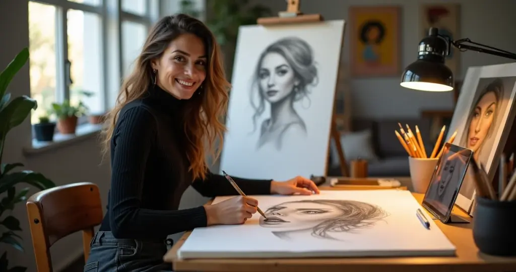 Como se desenhar: técnica que transforma iniciantes em artistas Como se desenhar: técnica que transforma iniciantes em artistas