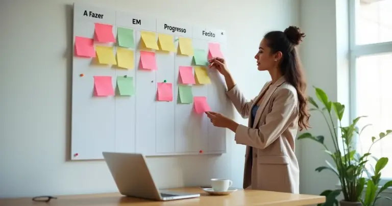 Kanban o que é: transforme caos em fluxo de trabalho organizado