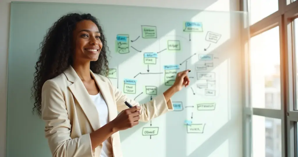 O que é fluxograma: transforme bagunça mental em clareza visual